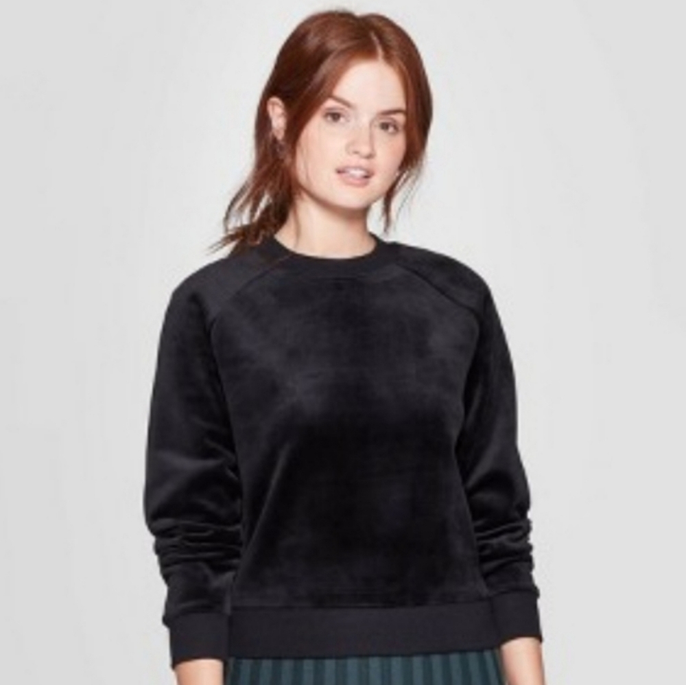 A New Day velvet sweatshirt